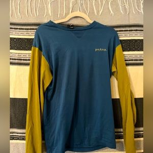 Prana shirt men VINTAGE. vintage logo. Rare colors